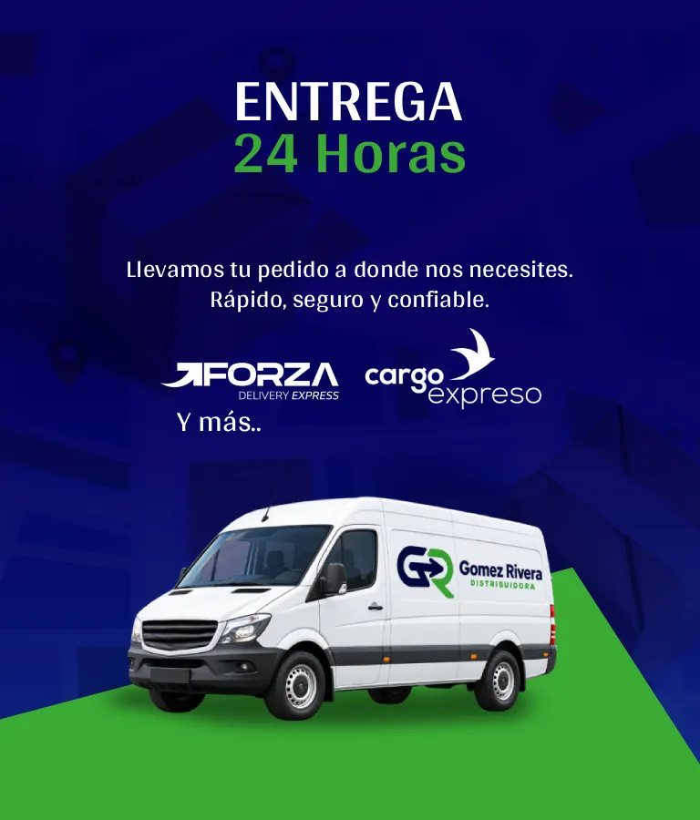 Banner, entrega en 24 horas con Forza, Cargo y más.